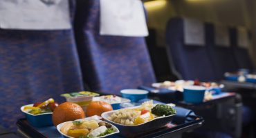 Repas et menus spéciaux en avion